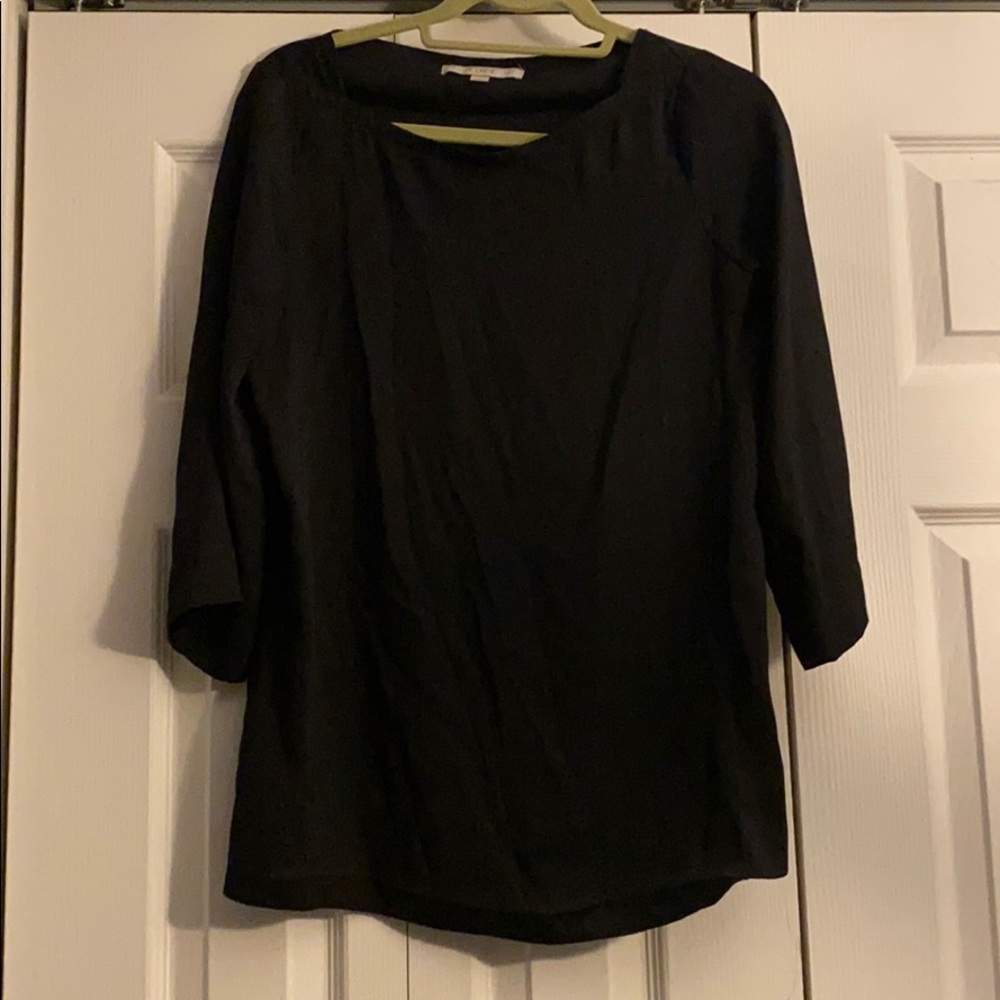Black dress top - 3/4 sleeves great for work